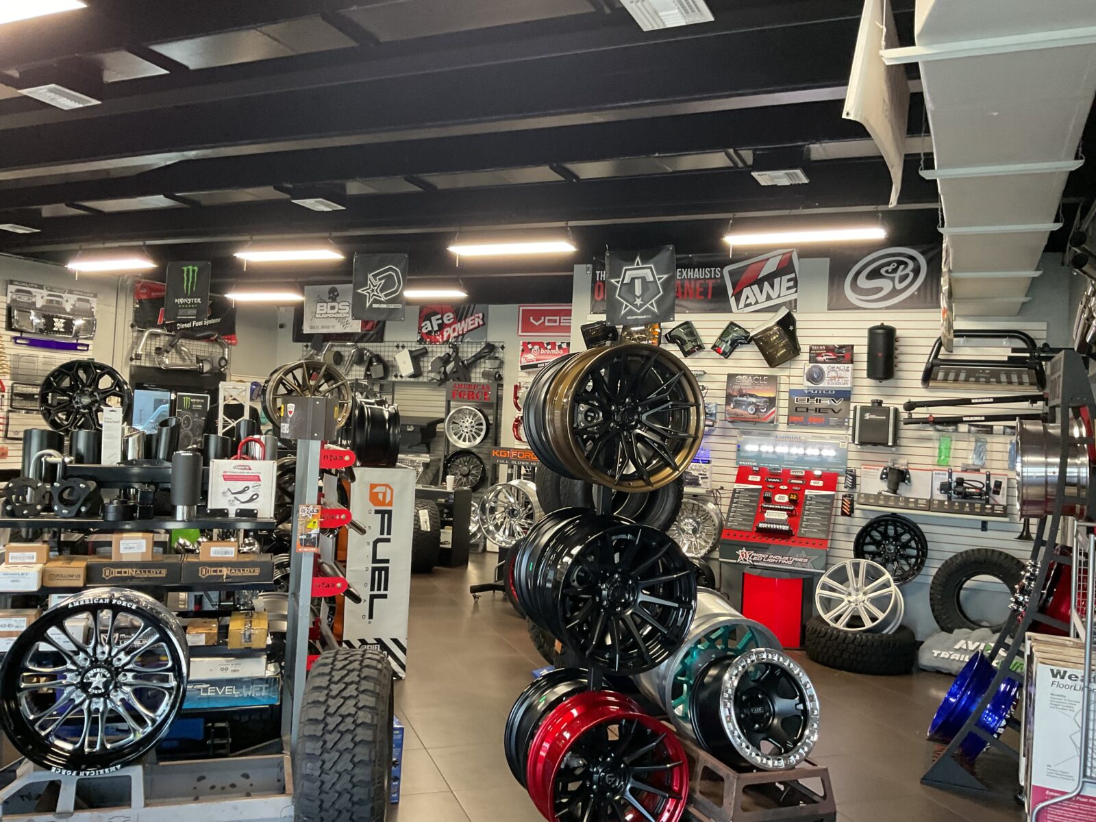 DV8 Motorsports FL shop interior Lake Park