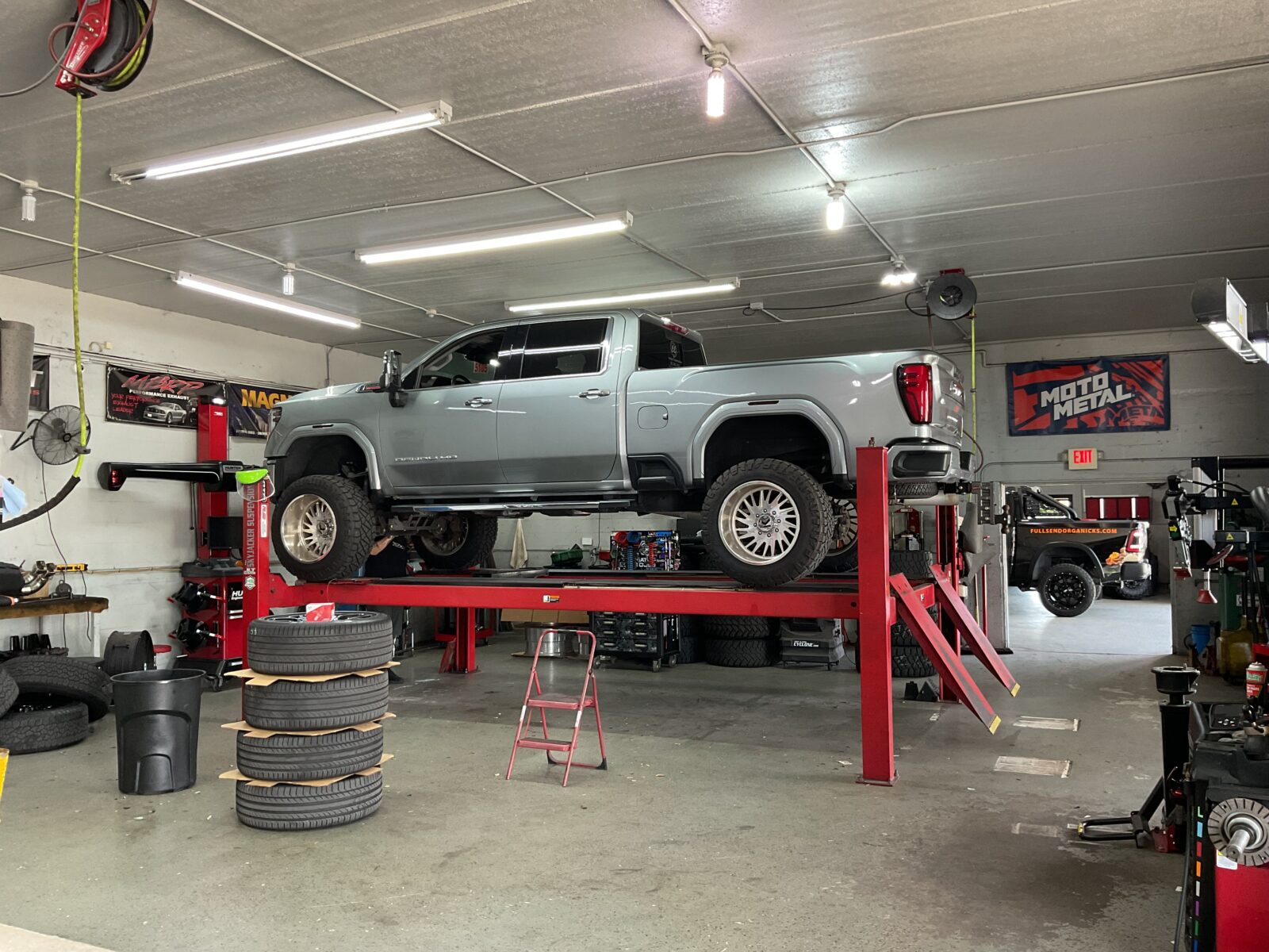 Custom vehicle build in progress DV8 Motorsports FL