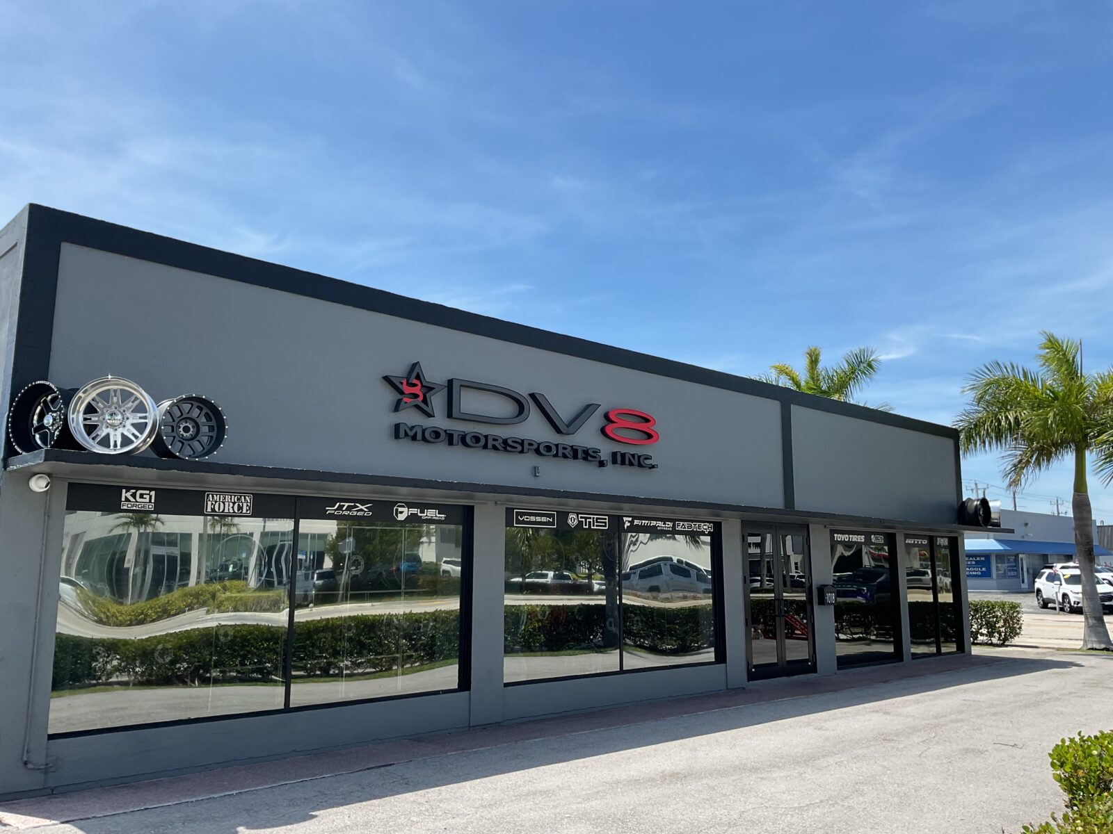 DV8 Motorsports FL custom build shop Lake Park Florida