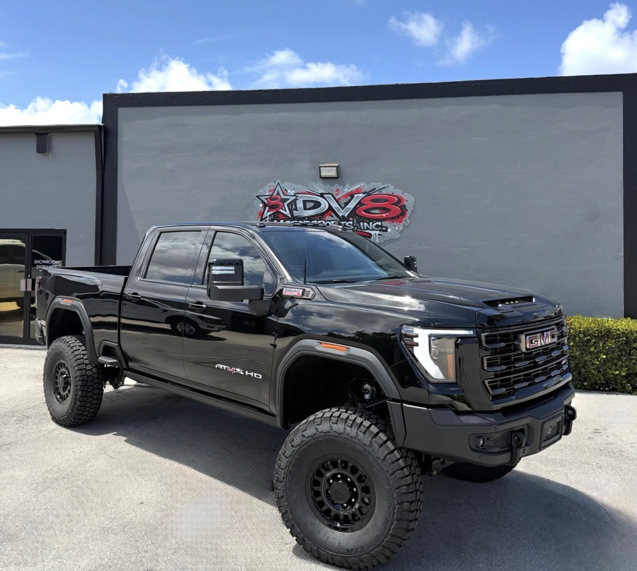 Lifted GMC truck custom build DV8 Motorsports Jupiter West Palm Beach FL