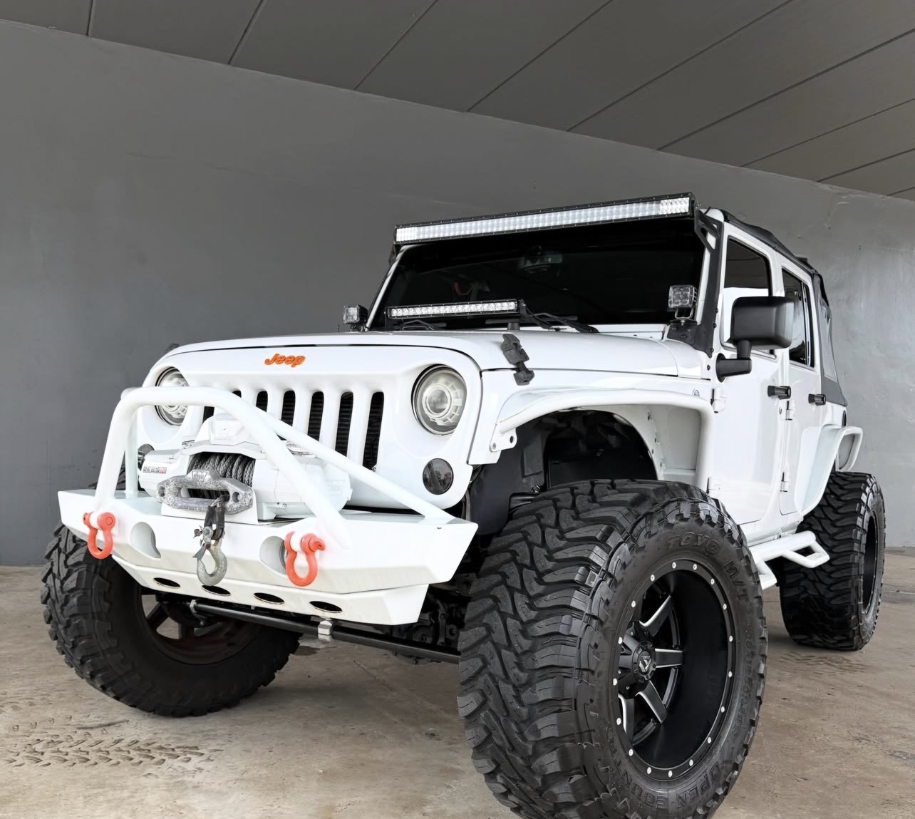 Lifted Jeep build DV8 Motorsports Lake Park FL